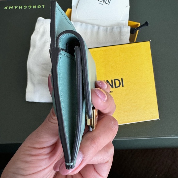 Fendi card holder mint green - Picture 5 of 6